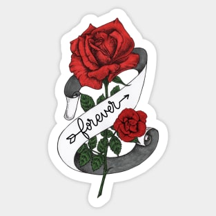 Forever Rose Sticker